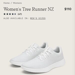Allbirds Women's Tree Runner White Sneakers
